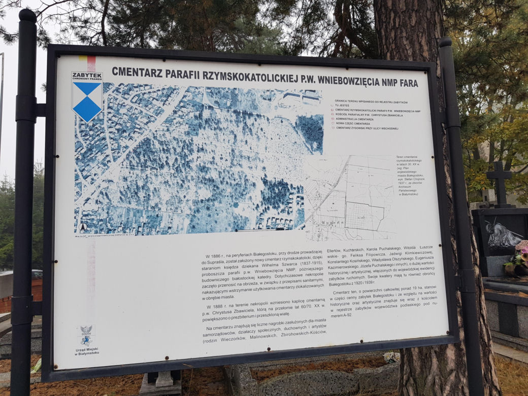 Zrobiliśmy spacer po białostockich nekropoliach. Sprawdź w jakim stanie są nagrobki historycznych postaci [ZDJĘCIA]