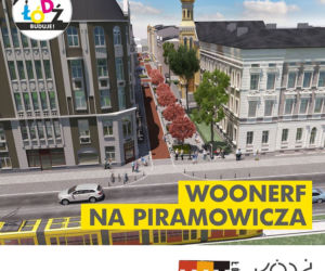 Woonerf na Piramowicza - wizualizacje