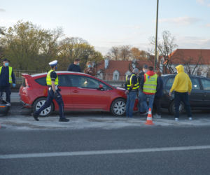 Karambol na Trasie Łazienkowskiej. Ogromny korek