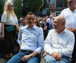 Tak grillował Morawiecki