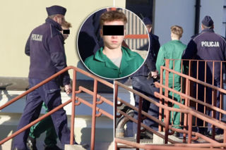 Zabójstwo 16-letniej Mai z Mławy. Podejrzany Bartosz G. doprowadzony do prokuratury! [ZDJĘCIA]