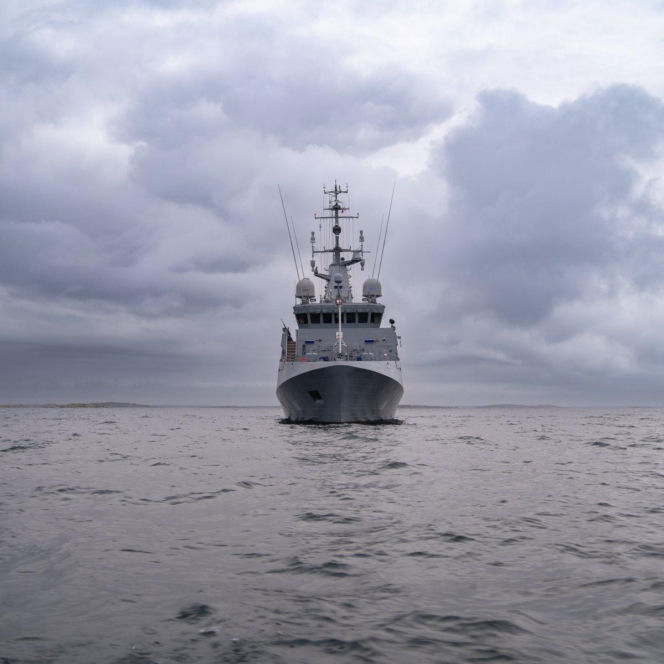 Polska Marynarka Wojenna na Freezing Winds 2025