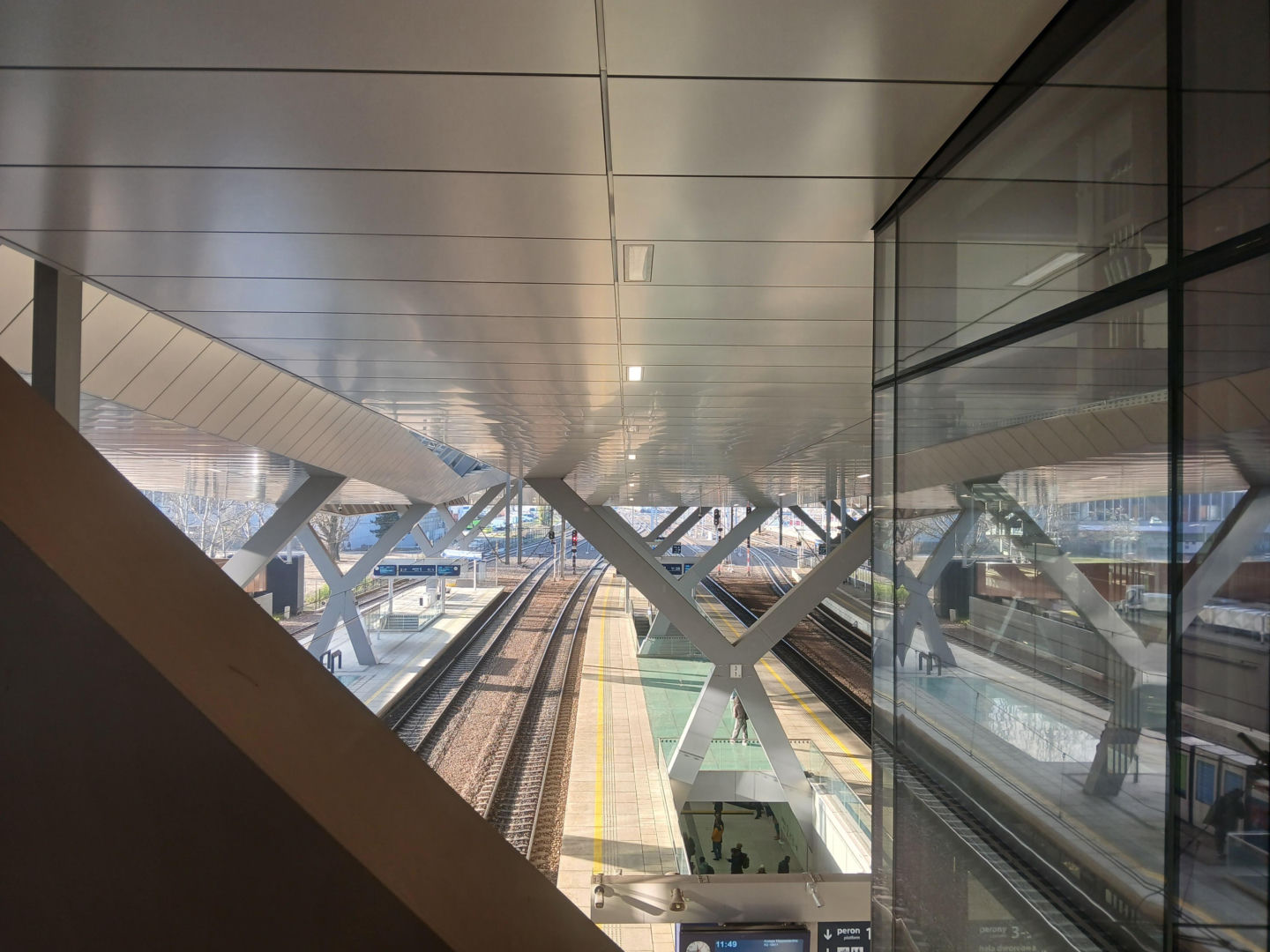 Dworzec kolejowy Warszawa Zachodnia po otwarciu