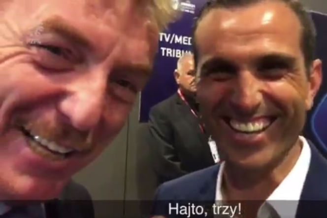 Zbigniew Boniek w genialny sposób strollował Tomasza Hajtę VIDEO