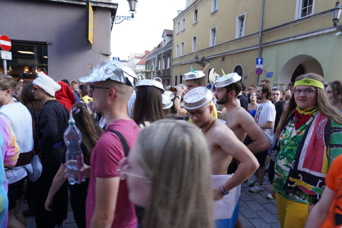 Igry 2024. Barwny korowód studentów przeszedł ulicami Gliwic