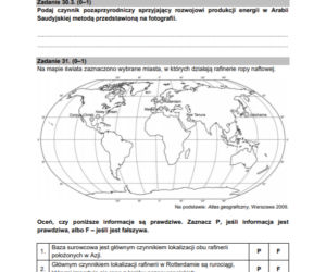 Matura próbna 2021: Geografia poziom rozszerzony. Zobacz arkusze CKE i odpowiedzi