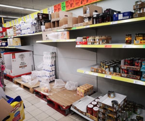 Panika w Białymstoku? Markety oblężone. Dzikie tłumy na zakupach [ZDJĘCIA]