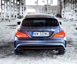 Mercedes-Benz CLA200 Shooting Brake OrangeArt
