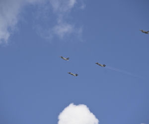 Nad Polską przeleciały ultranowoczesne myśliwce F-35!