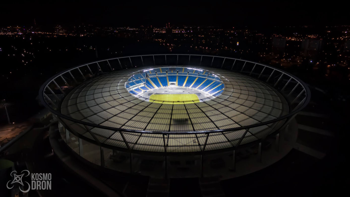 Stadion Śląski z lotu ptaka