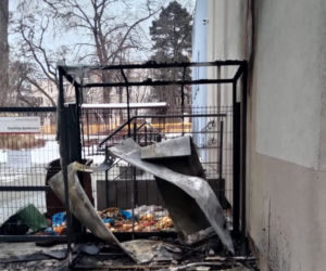 Łódź. Lodówka społeczna Caritasu spłonęła. Komuś bardzo przeszkadzała 