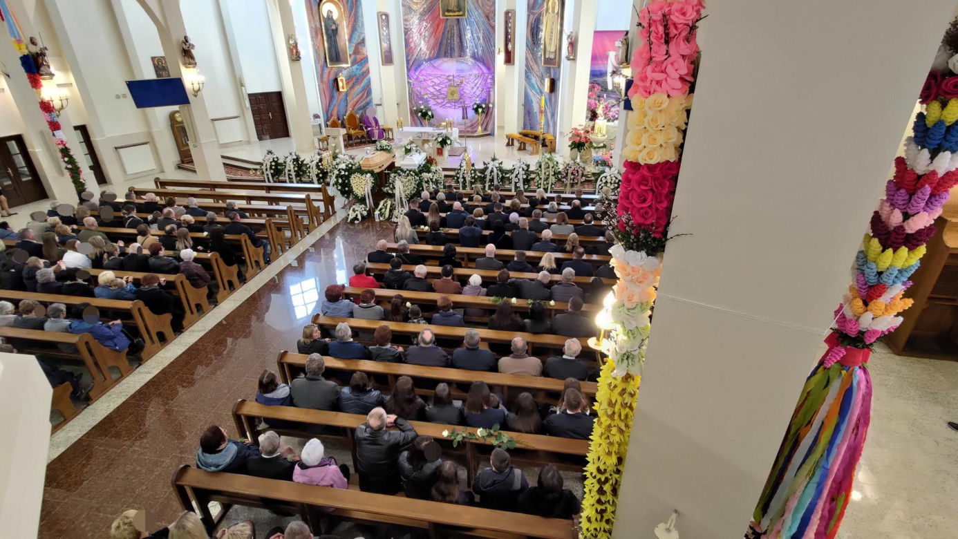 Ostatnie pożegnanie 7-letniego Tymusia i jego mamy. Trudno pogodzić się z tą tragedią