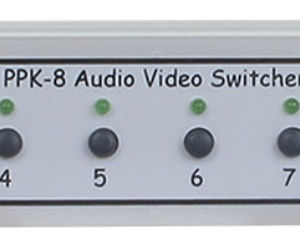 Przełącznik PPK-8/RF AUDIO/VIDEO 8WE/2WY