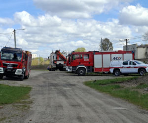 Nieznana substancja w rzece Kamiennej