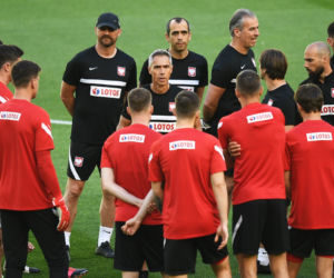 Pierwszy trening reprezentacji Polski na stadionie w Gdańsku