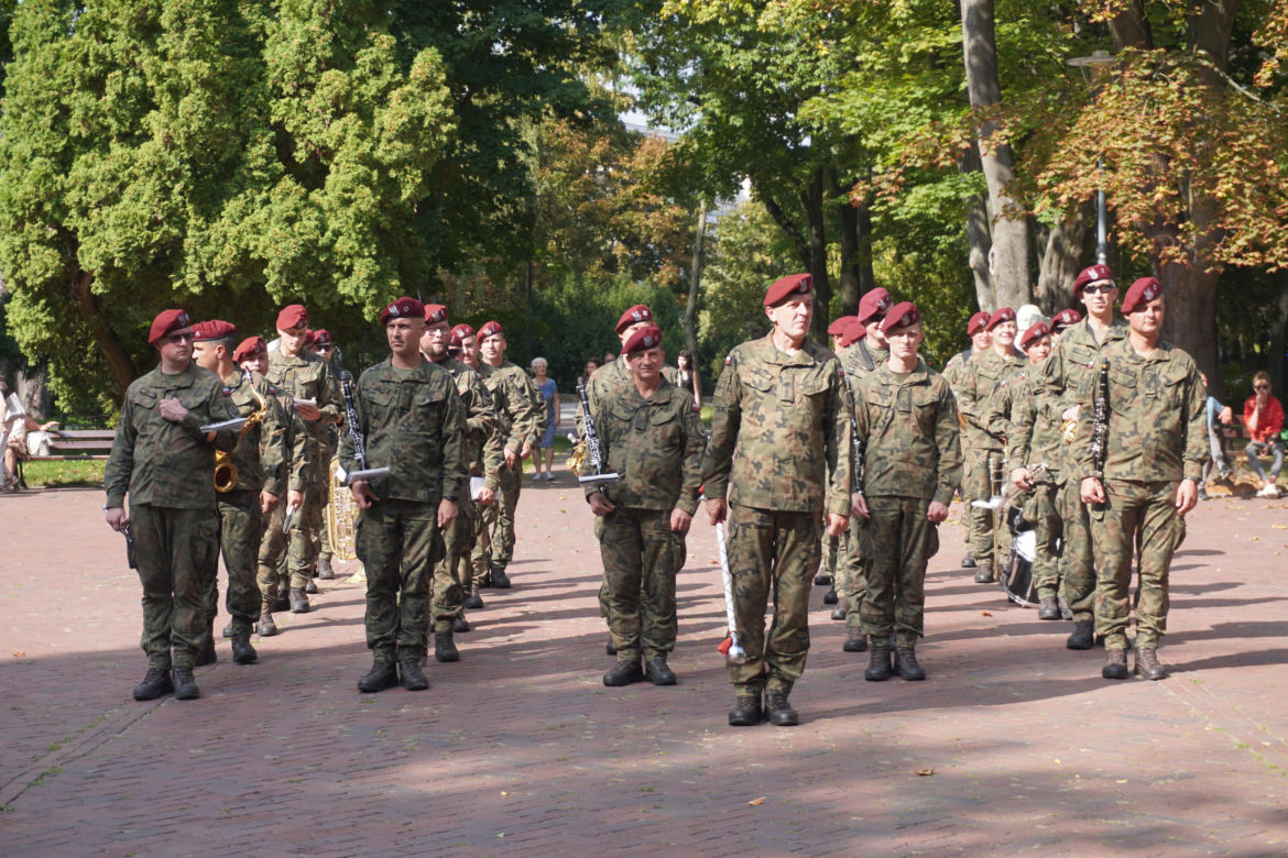 MSPO 2025. Parada Orkiestry Wojskowej w Kielcach
