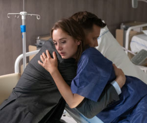 Na Wspólnej odc. 2962. Darek Żbik (Michał Mikołajczak), Aneta (Dorota Krempa)