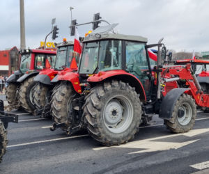Protest rolników w Lublinie [GALERIA]