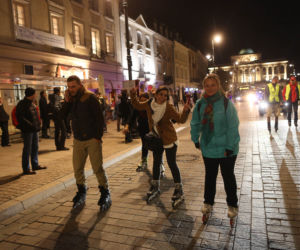 Nightskating po Warszawie