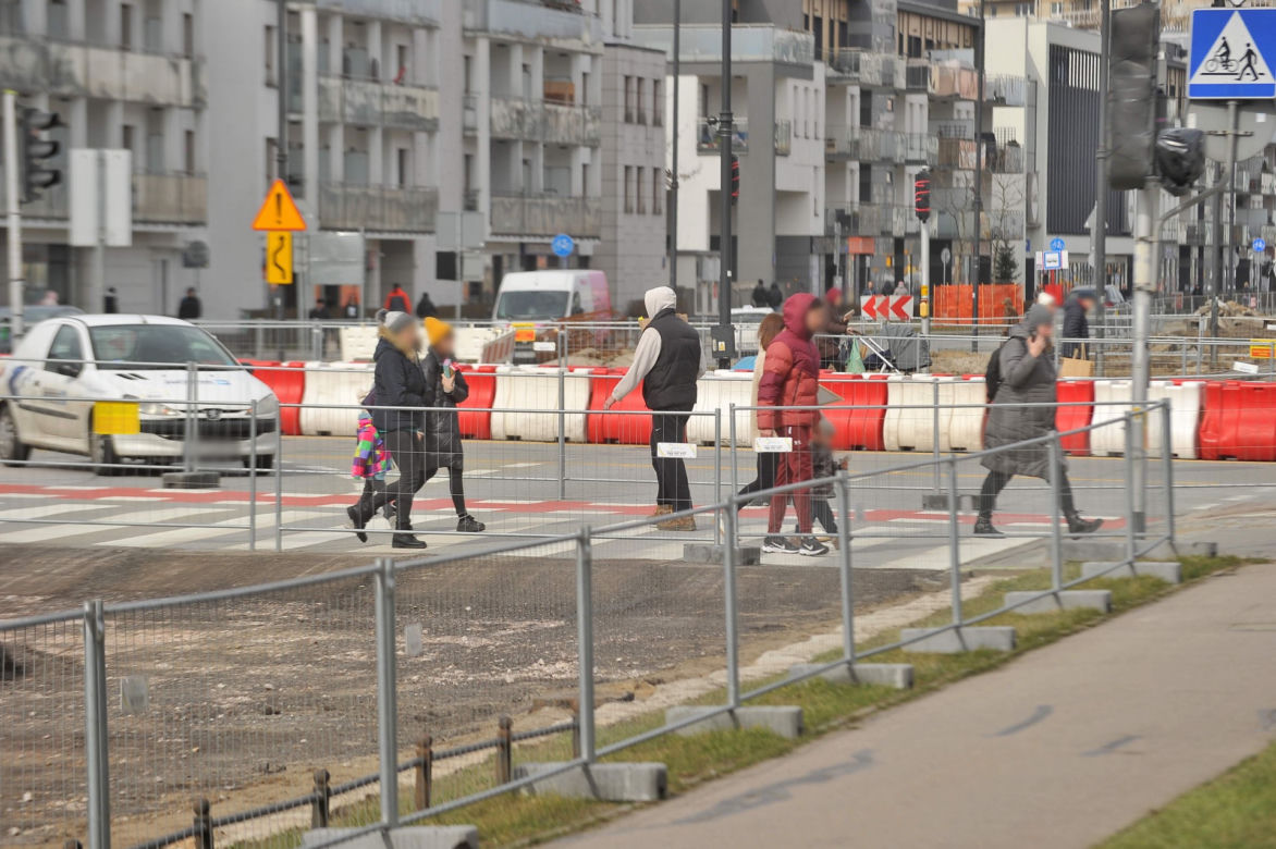 Tak wygląda budowa tramwaju do Wilanowa