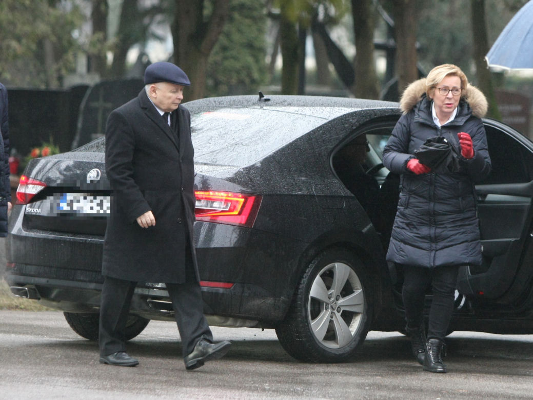Jarosław Kaczyński na obchodach miesięcznicy smoleńskiej