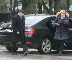 Jarosław Kaczyński na obchodach miesięcznicy smoleńskiej