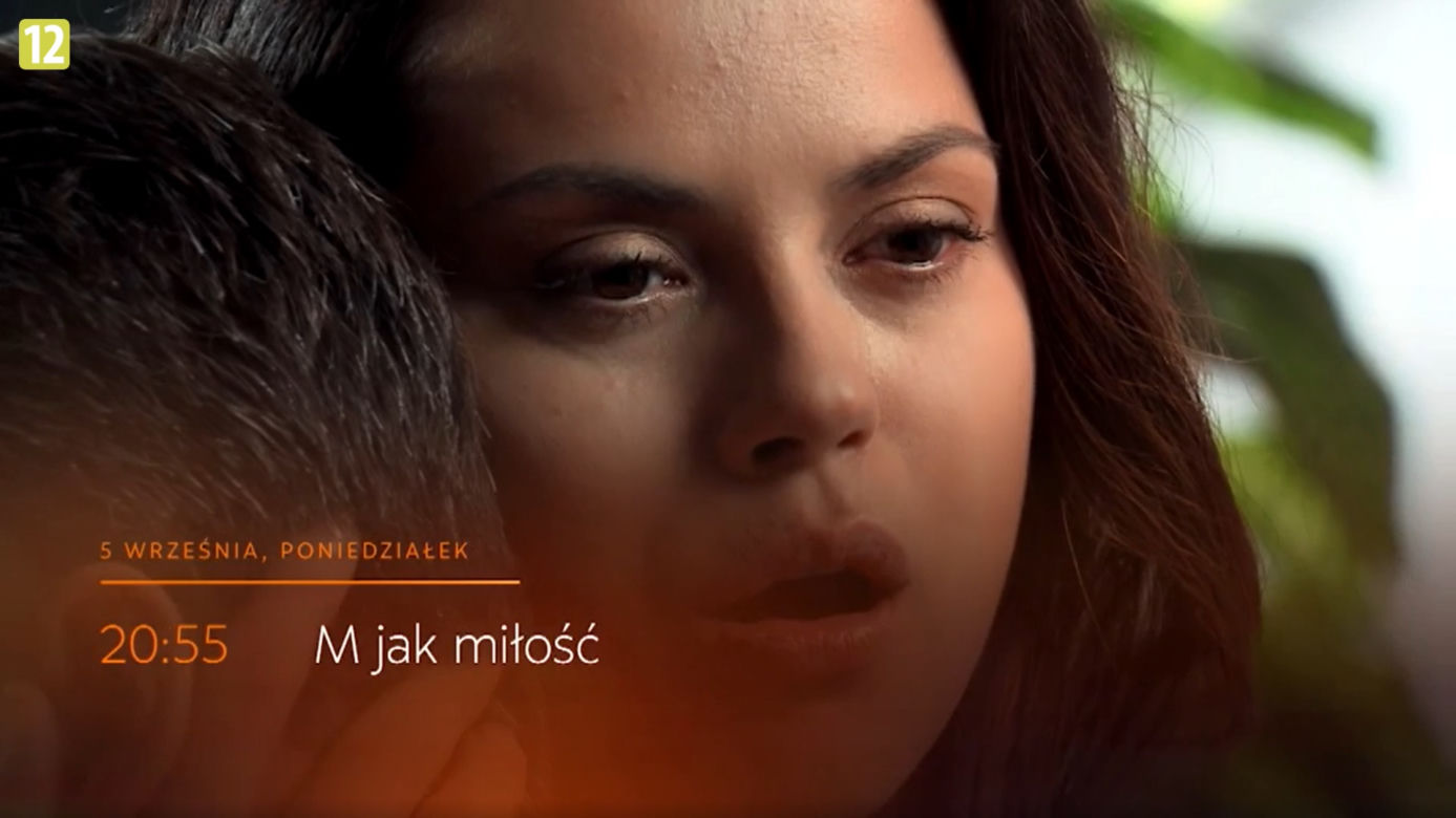 M jak miłość po wakacjach. Jakub Karski (Krzysztof Kwiatkowski), Kasia Stawska (Paulina Lasota)