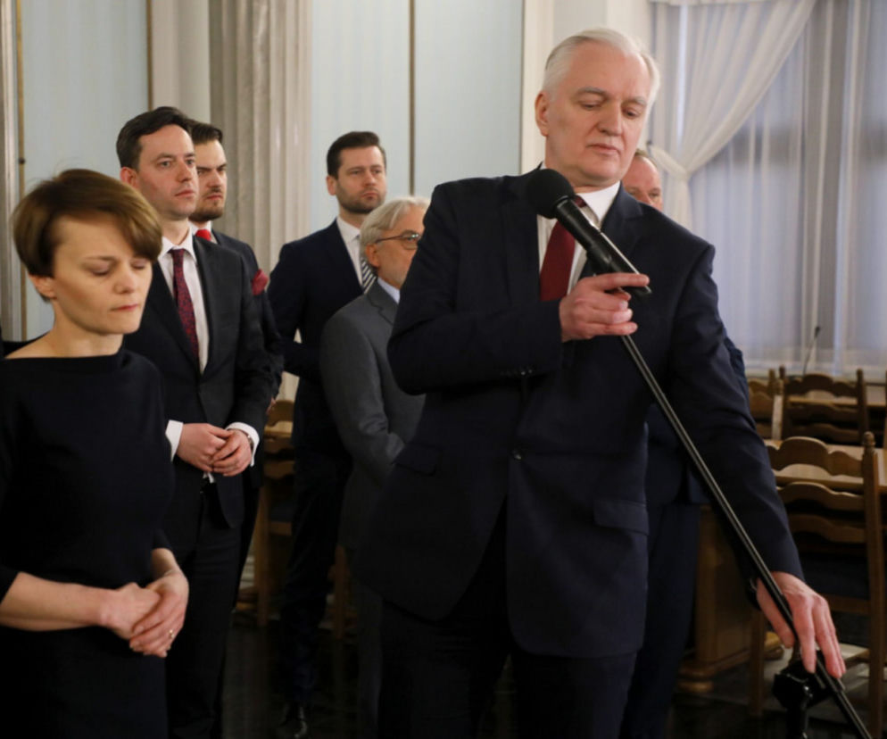 wicepremier Jaroslaw Gowin podal sie do dymisji