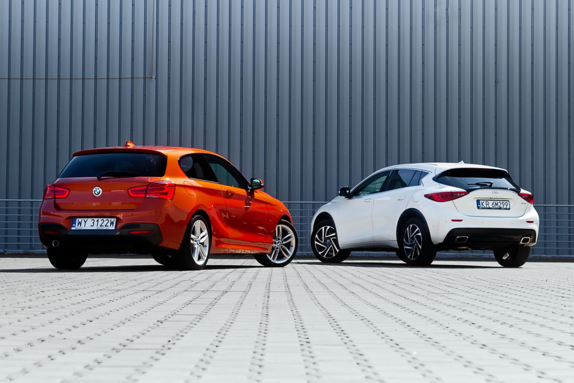 Infiniti Q30 1.6t vs. BMW 118i A/T