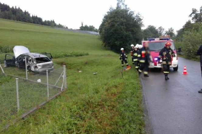 Wypadek w Krużlowej Niżnej. Zginęła 18-latka