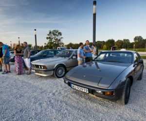 Klasyczne auta na spotkaniu Youngtimer Warsaw