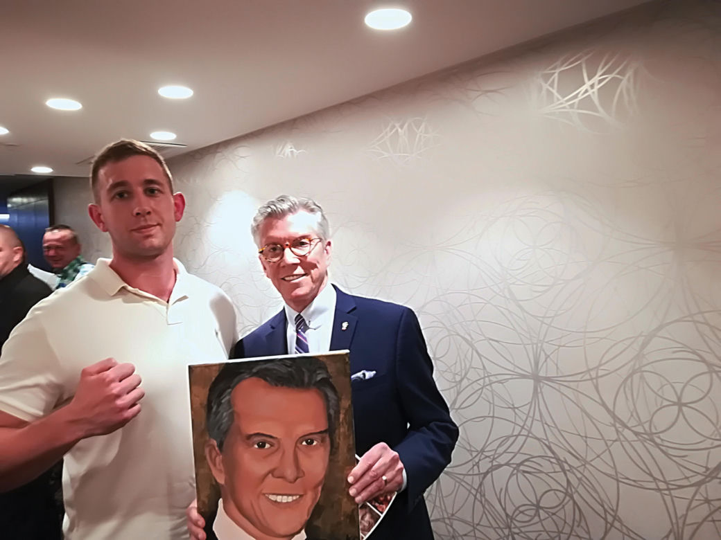 Krzysztof Paciorek i Michael Buffer