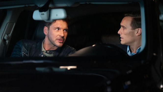 M jak miłość odc. 1913. Marcin (Mikołaj Roznerski), Olek (Maurycy Popiel)