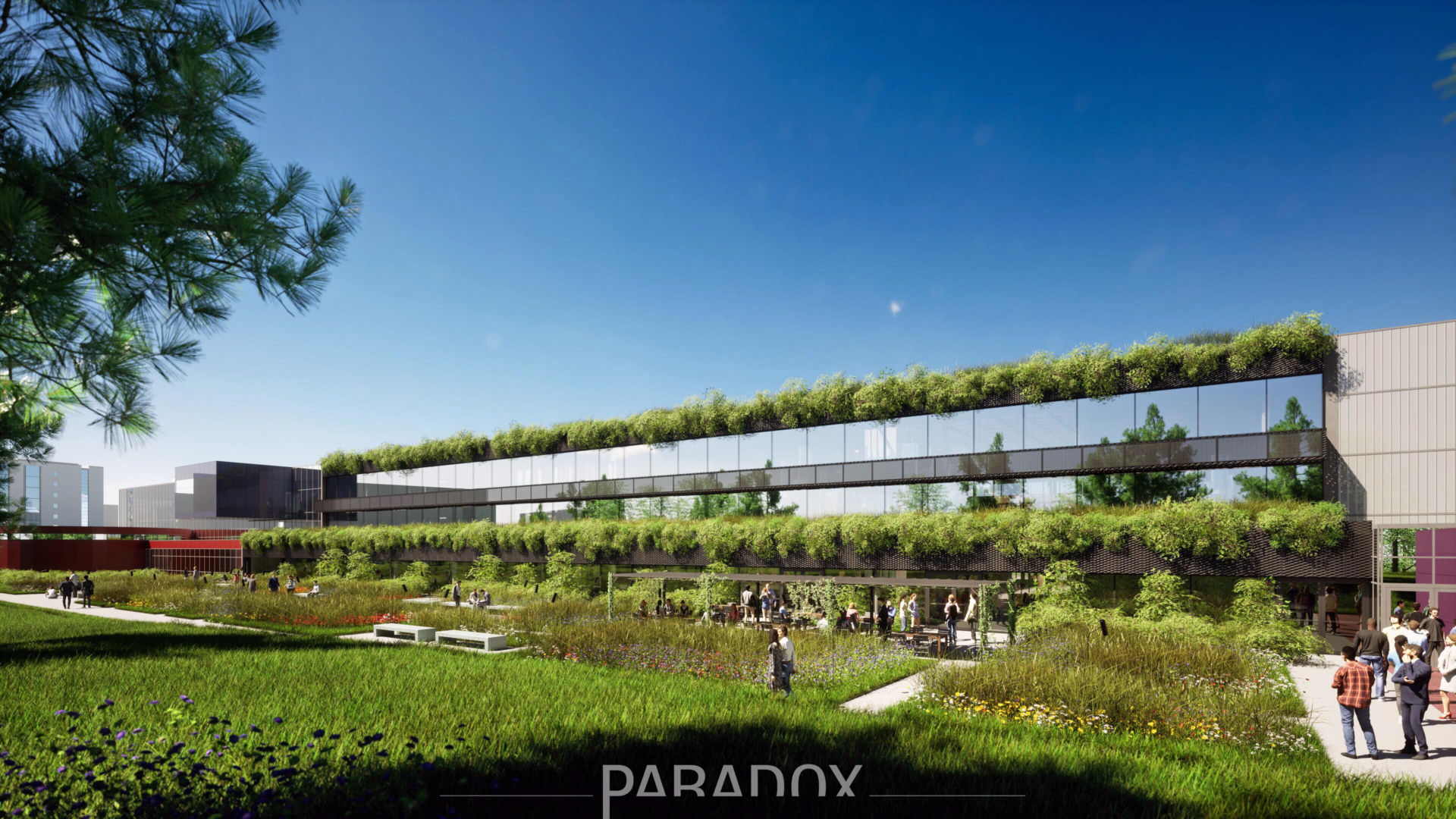 HUB Zielonej Gospodarki w Tychach – wizualizacje