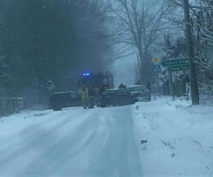 Atak zimy i wypadki na drogach regionu