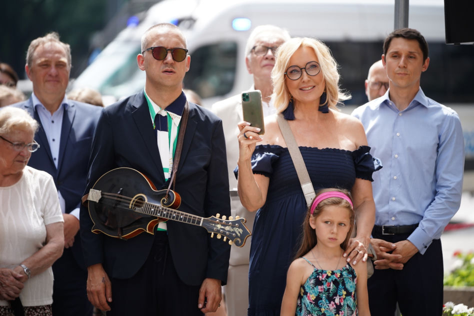 Agata Młynarska z dziećmi