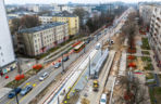 Tramwaj do Dworca Zachodniego w Warszawie - grudzień 2025