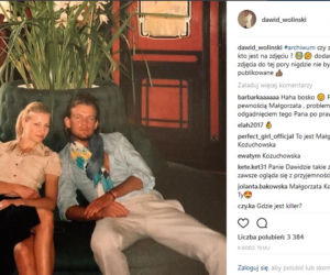 Dawid Woliński na wakacjach z Małgorzatą Kożuchowską
