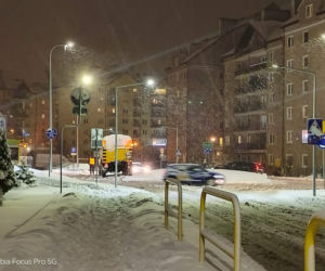Olsztyn zasypany śniegiem
