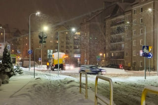 Olsztyn zasypany śniegiem