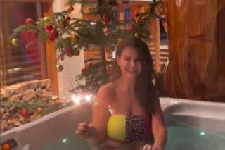 Półnadzy Rutkowscy w jacuzzi pod Tatrami! Wiemy, że na to czekaliście