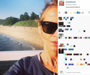 Anna Przybylska Instagram Facebook