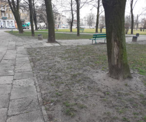 Skwer przy Placu Jagiellońskim