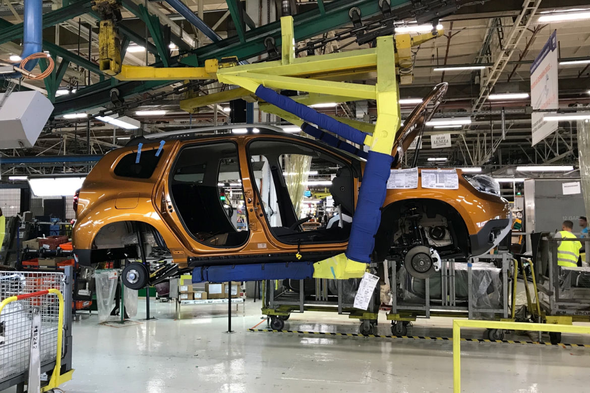 Fabryka samochodów Dacia w Rumunii