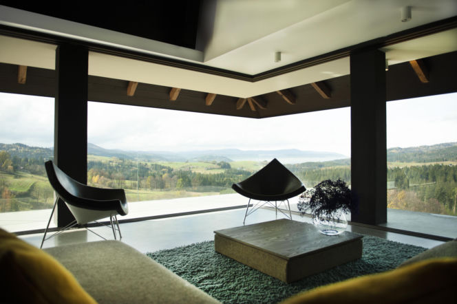 Dom w Istebnej projektu holenderskiego biura Blueroom