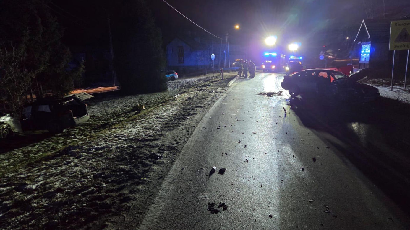 Noworoczna tragedia pod Tarnowem. Śmiertelny wypadek spowodowany przez pijanego 22-latka