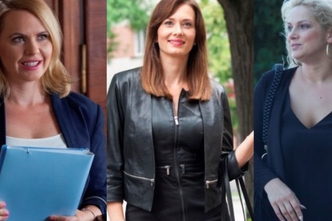 Przyjaciółki 8 sezon, Anka (Magdalena Stużyńska), Zuza (Anita Sokołowska), Patrycja (Joanna Liszowska)