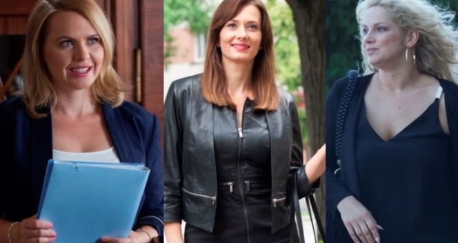 Przyjaciółki 8 sezon, Anka (Magdalena Stużyńska), Zuza (Anita Sokołowska), Patrycja (Joanna Liszowska)