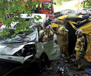Betoniarka zmiażdżyła rowerzystkę. Wypadek w Czernichowie