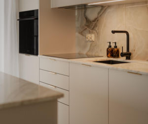 Soft minimalizm w gdyńskim apartamencie - projekt Agata Piltz